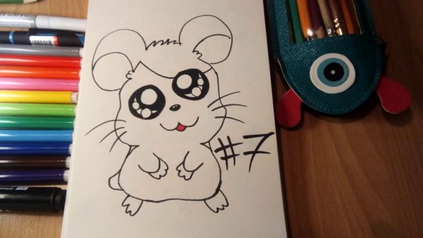 Рисование фломастерами и карандашами