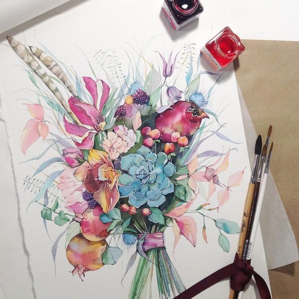 Иллюстрации Katerina Mikhaylina