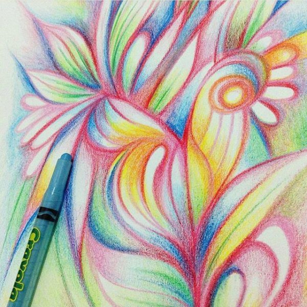 Красивые рисунки фломастерами