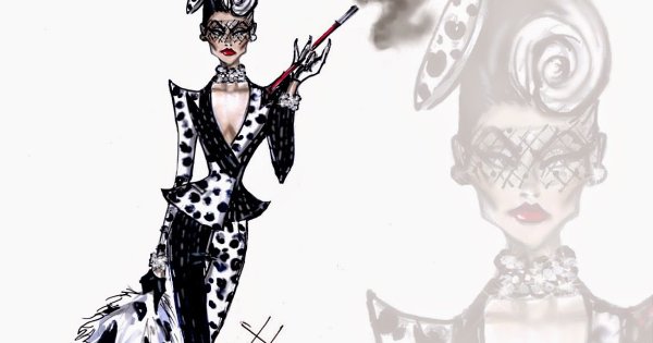 Круэлла де Виль арты