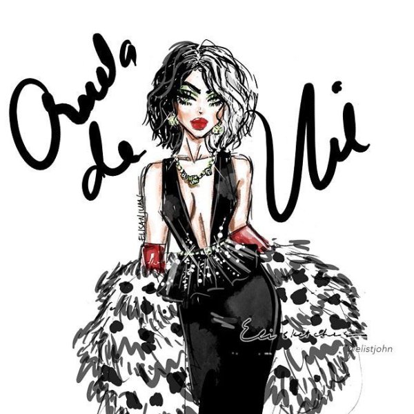 Круэлла значок