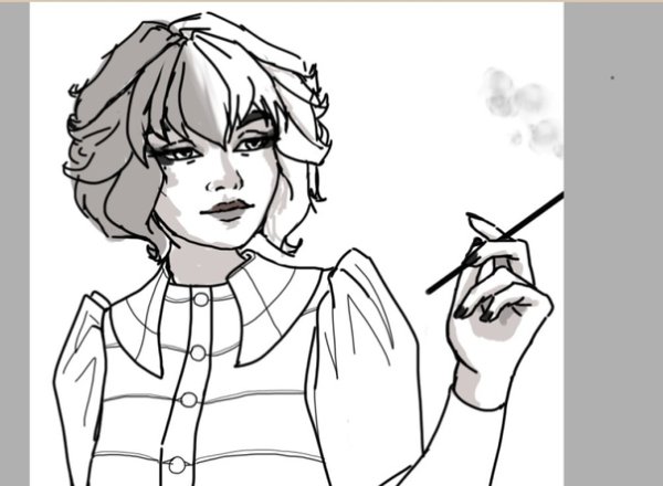 Круэлла де Виль силуэт