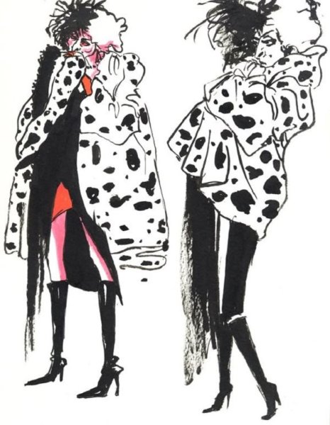 Костюмы Круэллы де Виль 2021