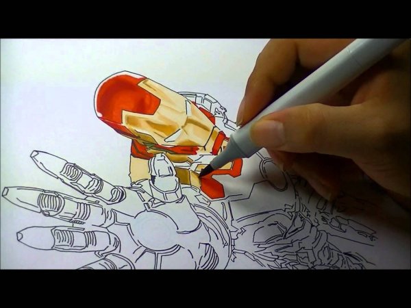 Рисунки маркерами для скетчинга