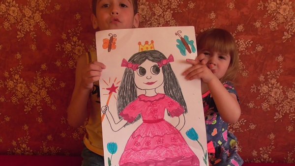 Рисование Милана Хаметова