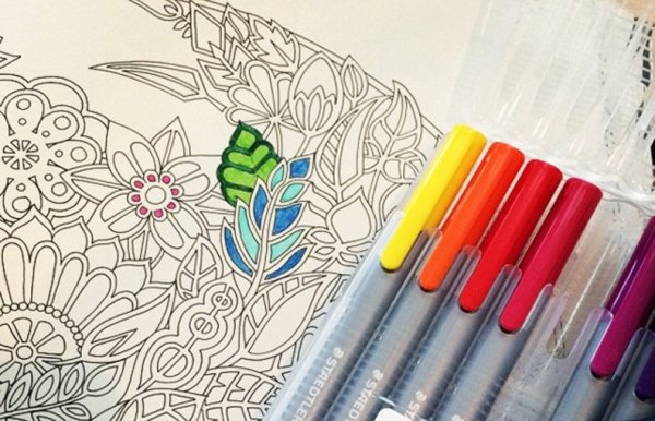 Раскраска фломастеры