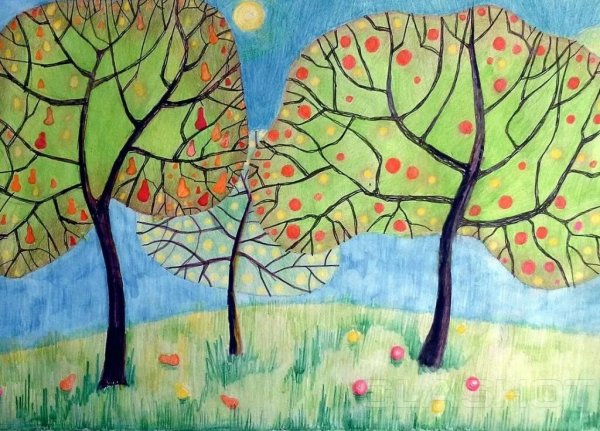 Рисунок осень