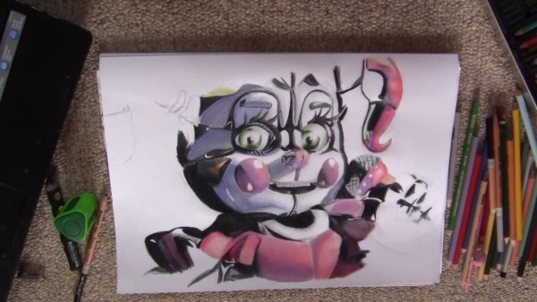 ФНАФ фломастерами