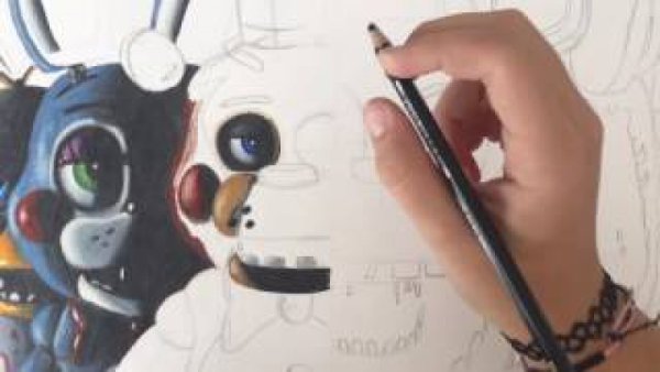 Реалистичные рисунки ФНАФ