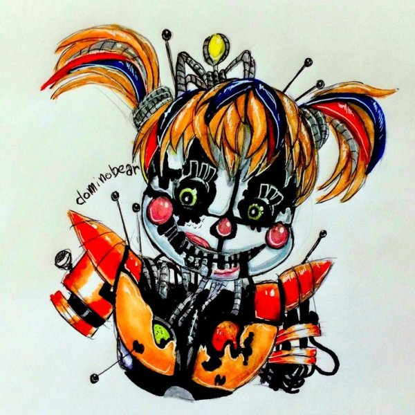 Нарисовать скрап бейби