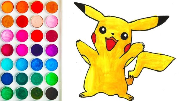 Рисование покемонов для детей