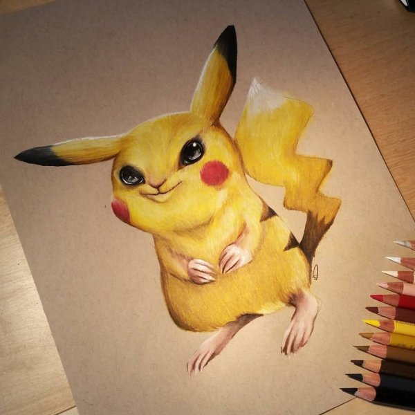 Краска Пикачу