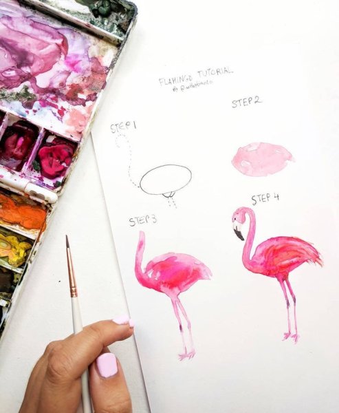 Рисунки фломастерами легкие