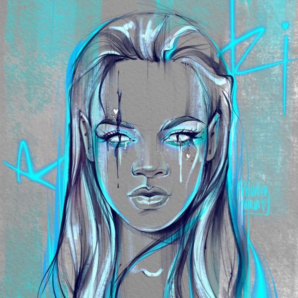 Рианна неон