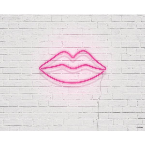 Губы неон