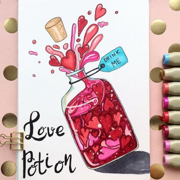 День Святого Валентина скетч