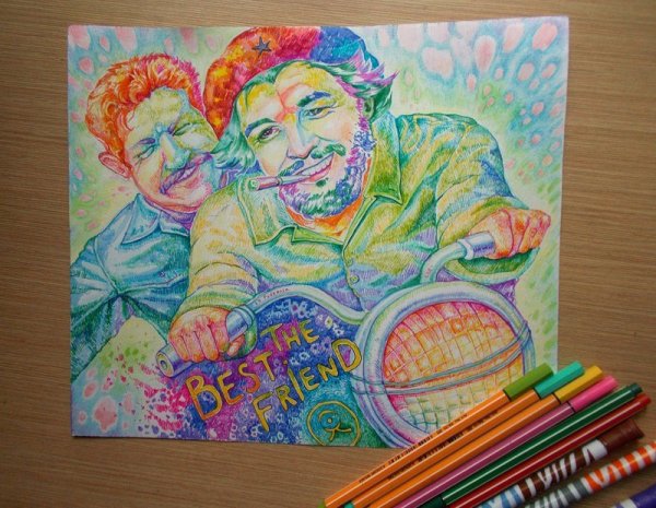 Милые Акварельные открытки