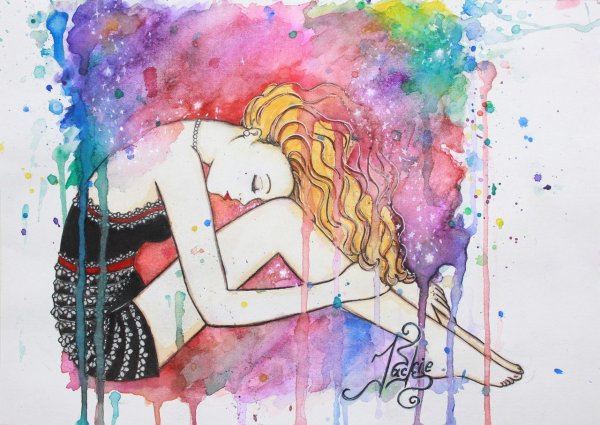 Скетчбук для рисования розовый