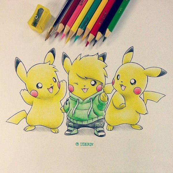 Классные скетчи маркерами