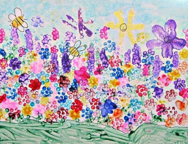 Декоративное рисование для детей