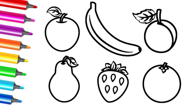 Рисунки Раскрашенные маркерами