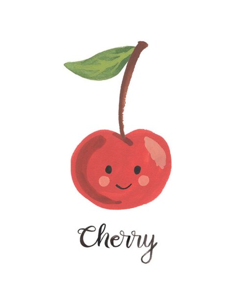 Вишня маркерами Cherry