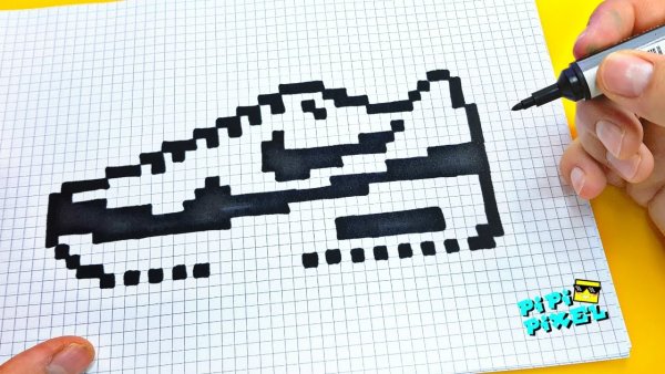 Рисунки по клеточкам маленькие для блокнота