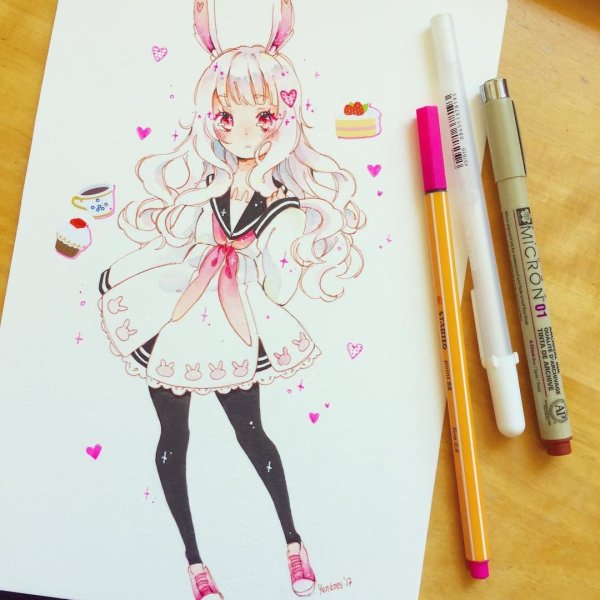 Стильные скетчи