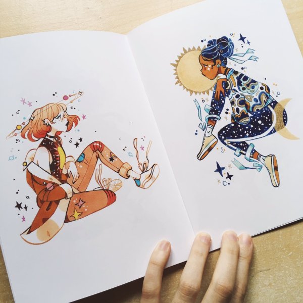 Художник Sibylline Meynet солнце