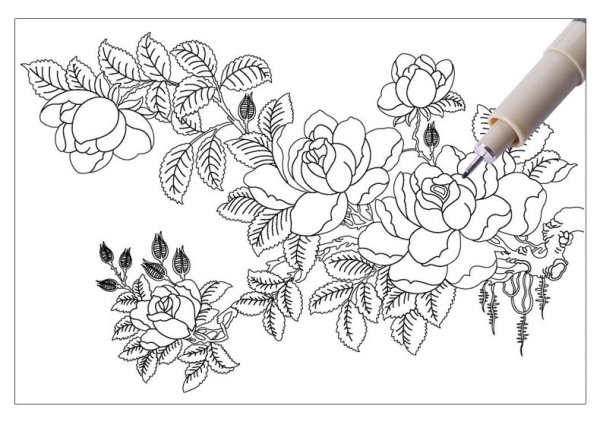 Раскраска фломастеры