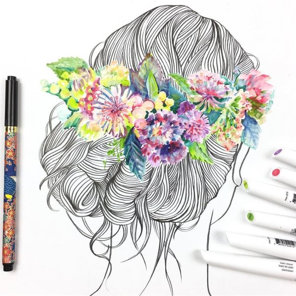 Раскраски для маркеров