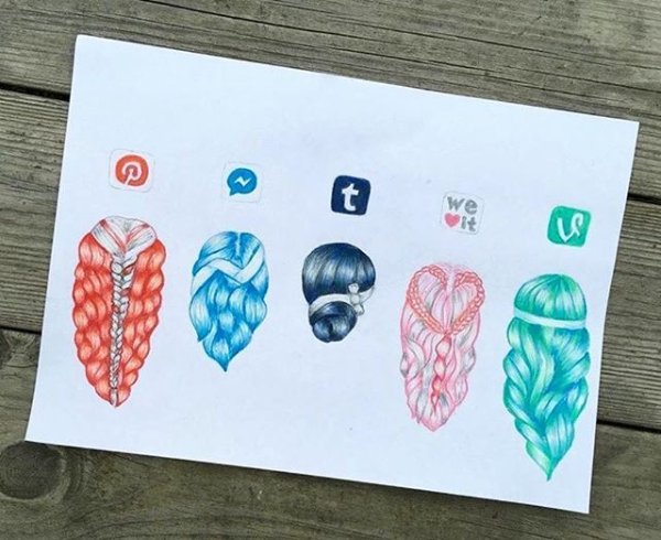 Рисунки для скетчбука приложения