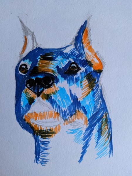 Нарисовать картину фломастерами