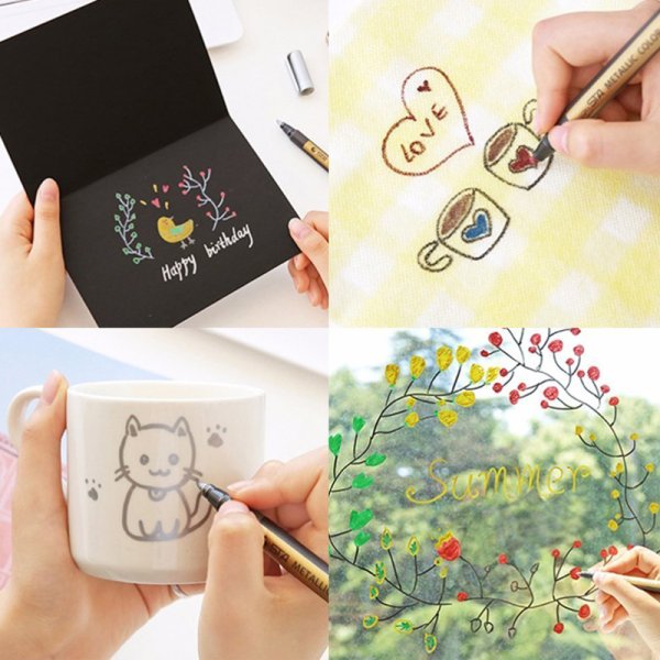 Фломастеры для рисования на камнях