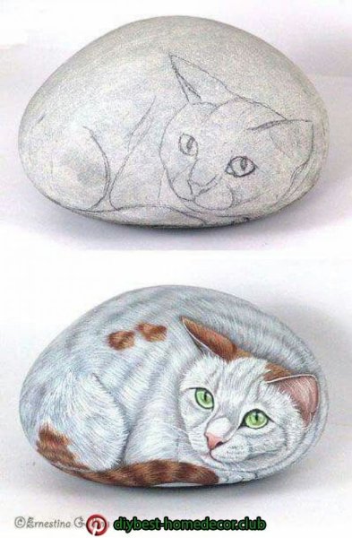 Эрнестина Галина живопись на Камне