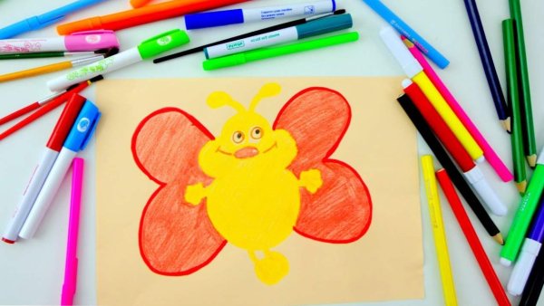 Детские рисунки карандашом