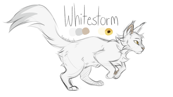 Коты Воители лепесточек