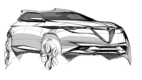 Машина скетч маркерами