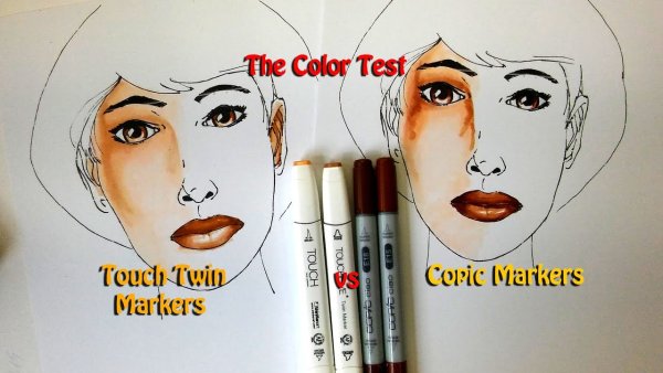 Рисунки маркерами Touch Twin