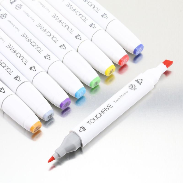 Рисунки маркерами Touch легкие