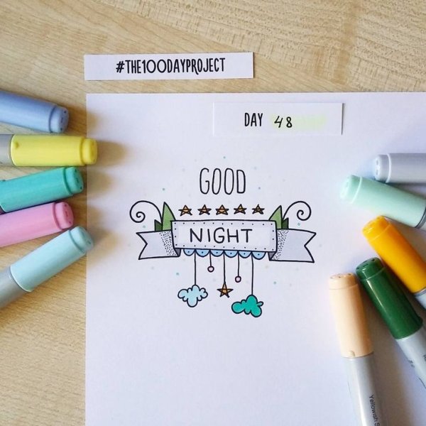 Рисунки маркерами Touch Twin