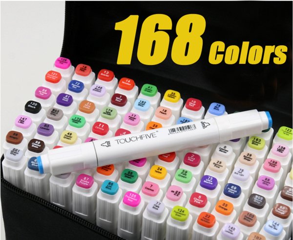 Скетчи маркерами тач Файв