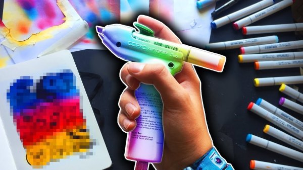 Лайфхаки с фломастерами