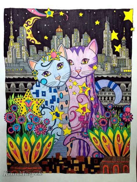 Рисунки фломастерами