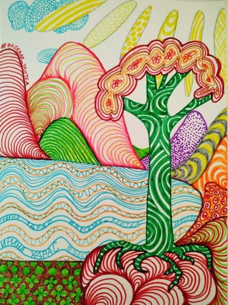 Рисунки фломастерами