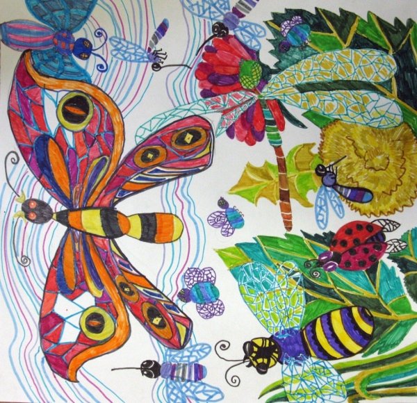 Декоративная композиция лето