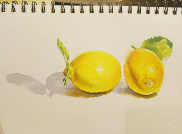 Огонь скетч маркерами