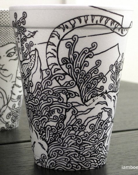 Узоры для стаканчиков