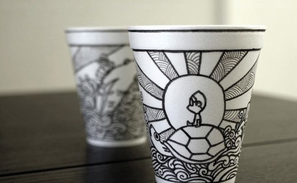 Узоры для стаканчиков