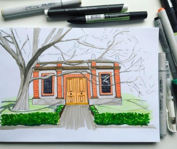 Маркеры для рисования